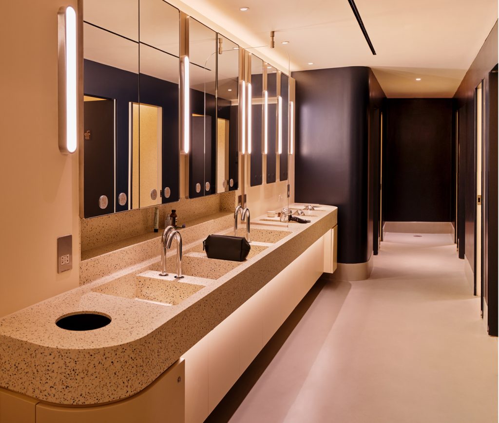 Otherwander Soho Pod Hotel luxurious bathroom